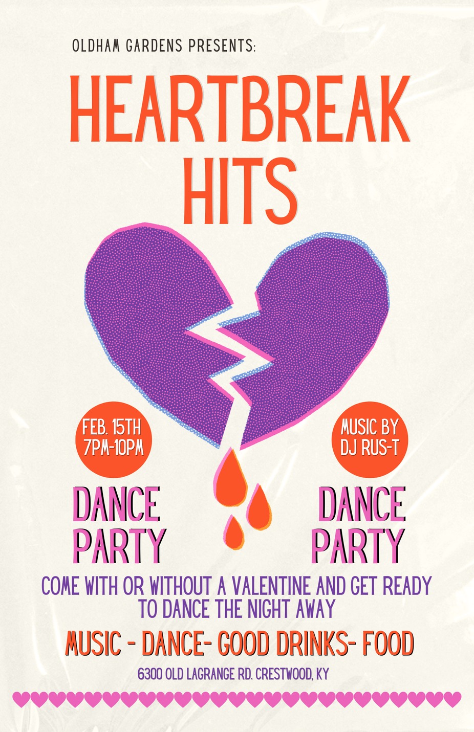 Heartbreak Hits Dance Party! event photo