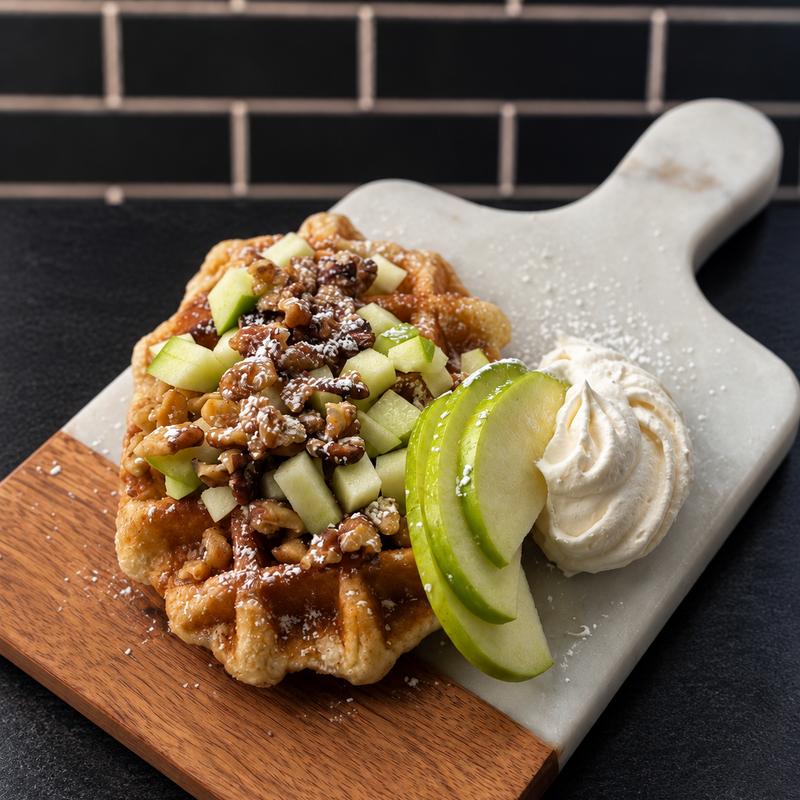 Apple Pumpkin Belgian Waffle photo