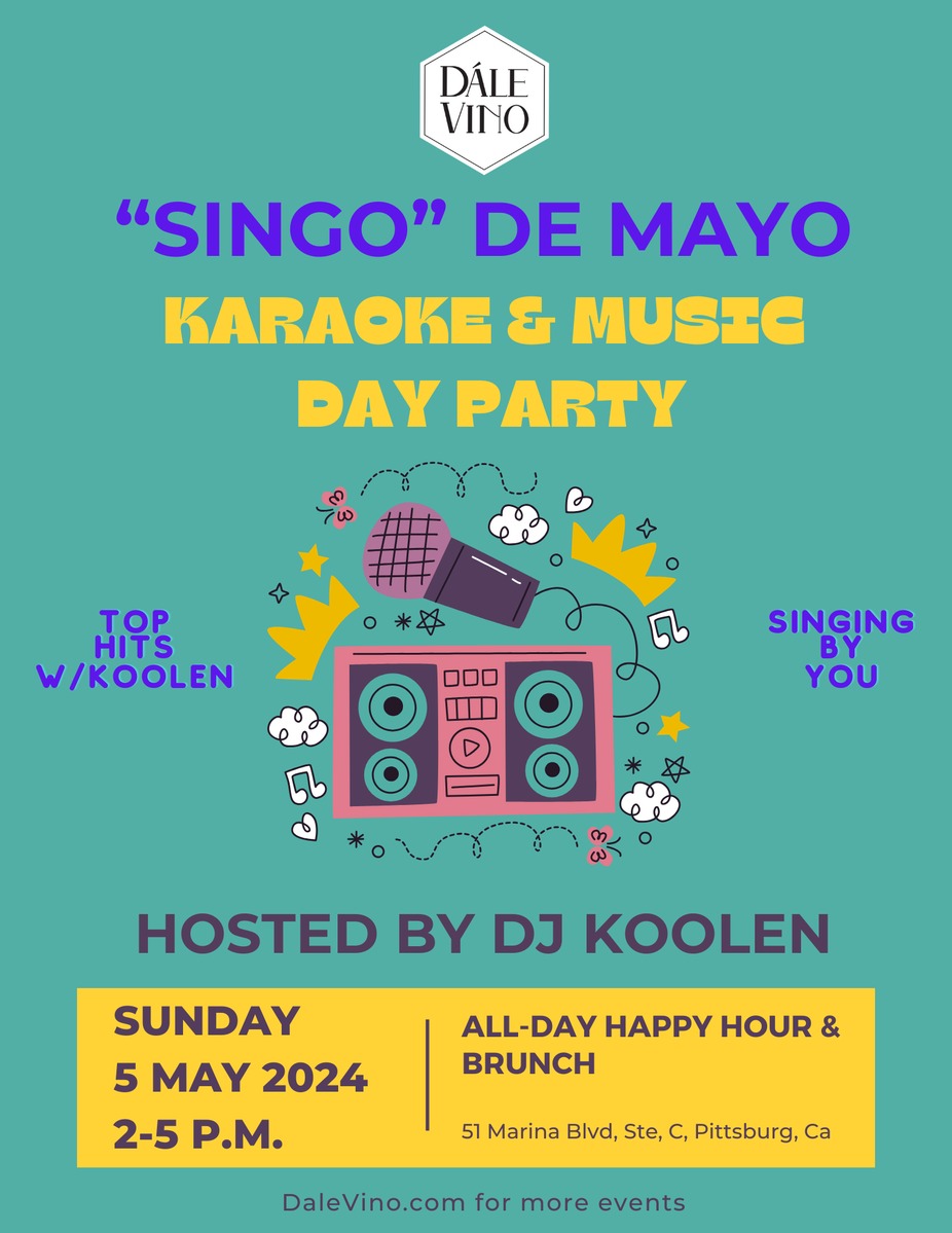 Singo De Mayo Sunday Karaoke and Music Day Party! event photo