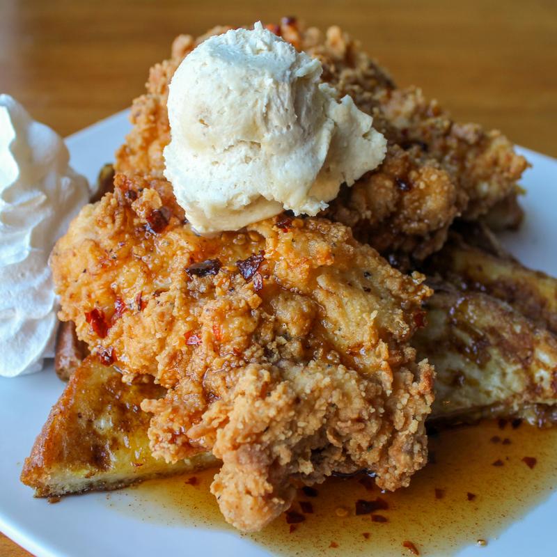 Hot Honey Fried Chicken & French Toast photo