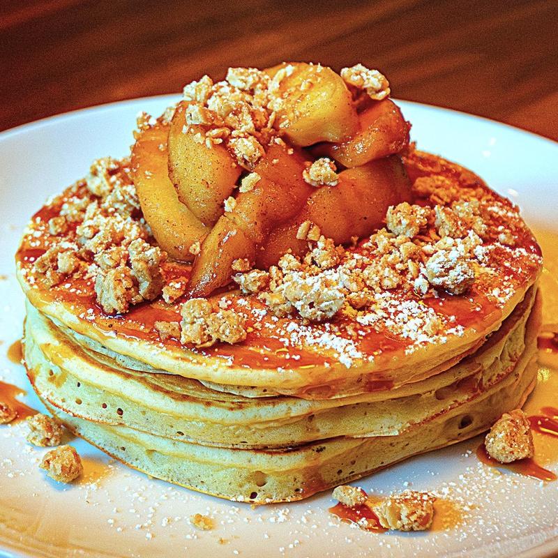 Apple Crumble Pancakes photo
