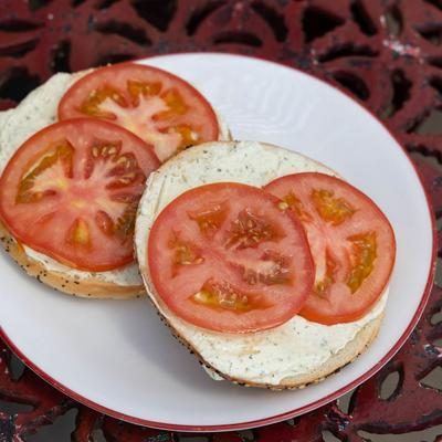 Tomato Bagel.