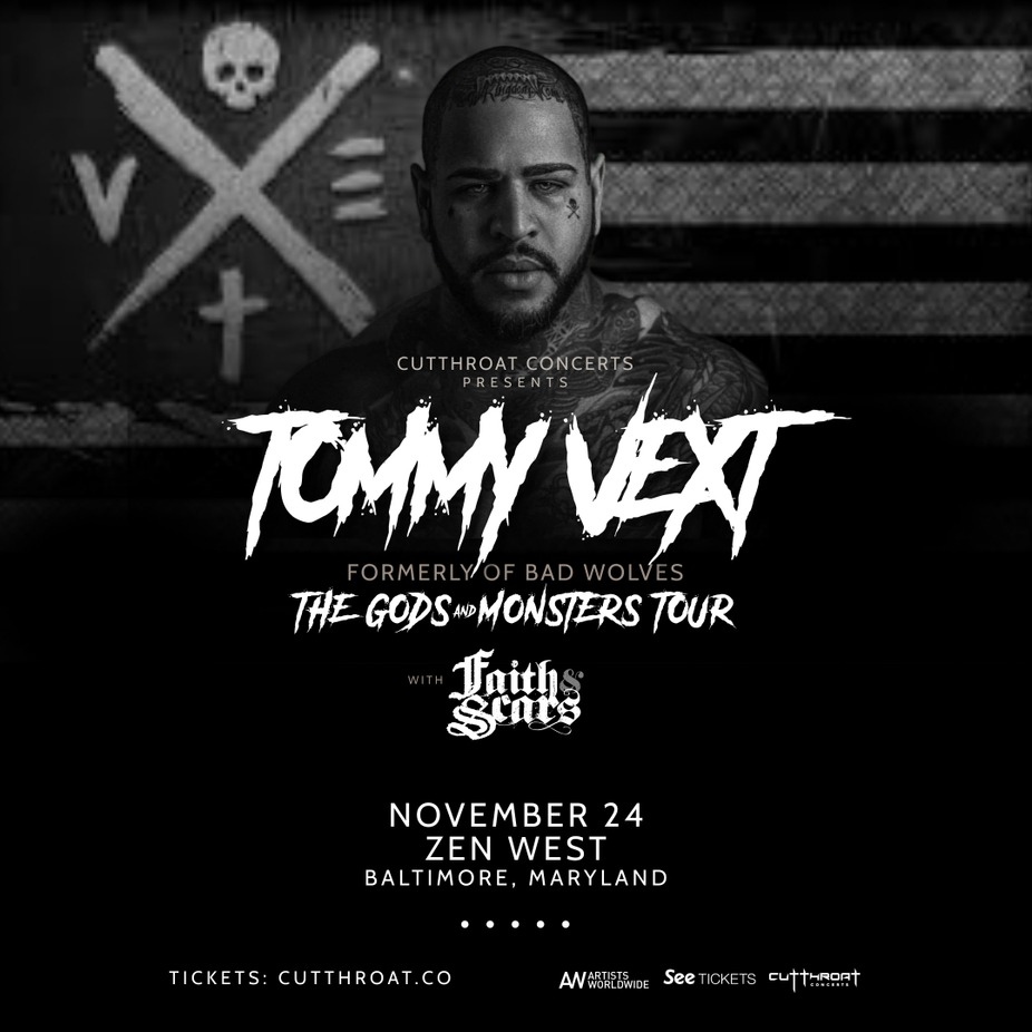 Cutthroat Concerts And Events Presents Tommy Vext event photo