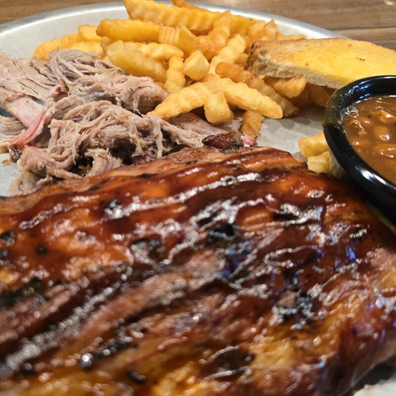 Baby Back and Pulled Pork Combo photo