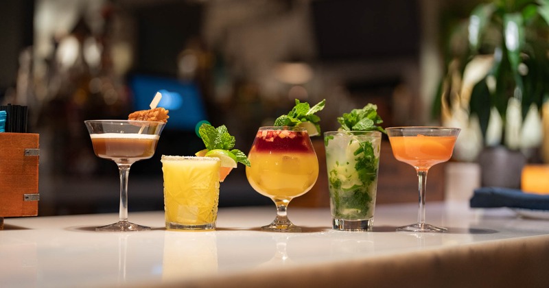 Assorted cocktails