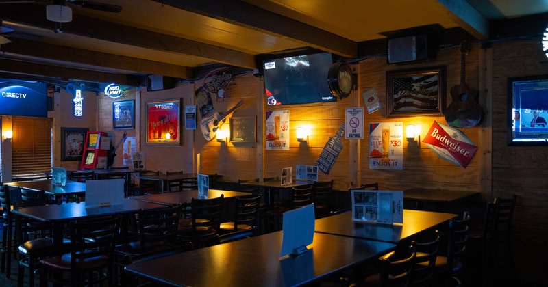 Interior, dining area