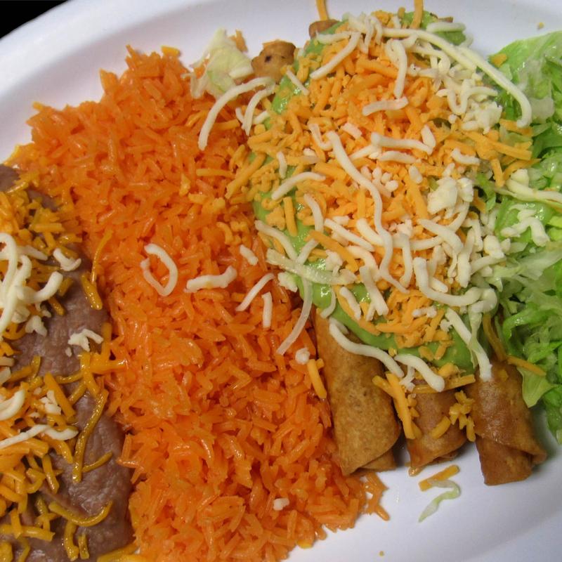 Three Rolled Tacos photo