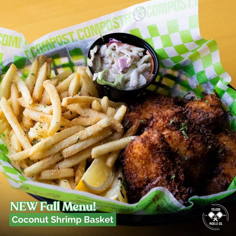 menu item 15 of 26, Coconut Shrimp Basket