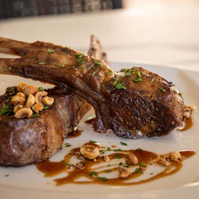 Lamb chops.