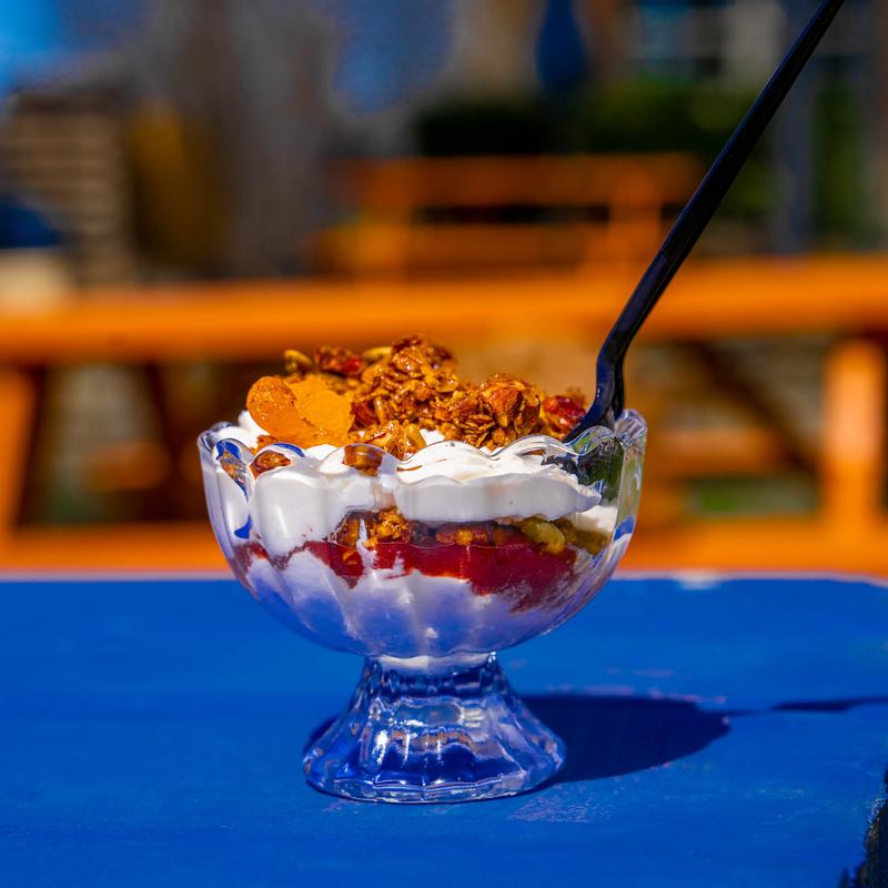 menu item 19 of 23, Green Dirt Yogurt Parfait