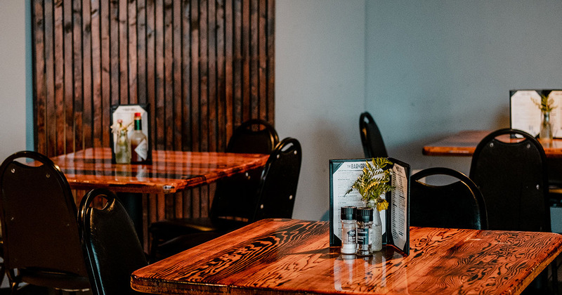 Tables ready for guests