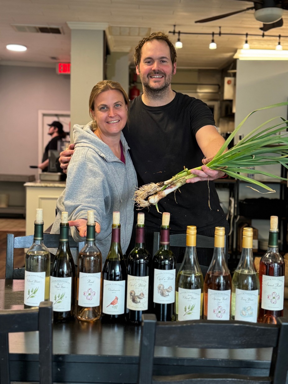Green Garlic Wine Dinner at Dover Vineyard event photo