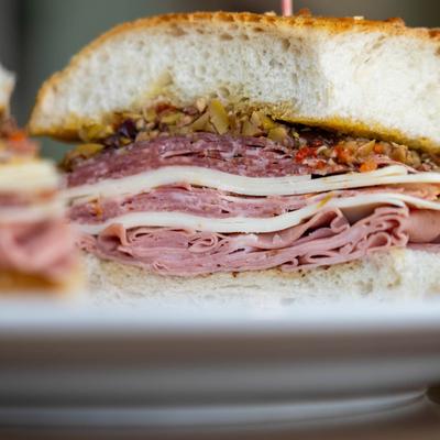 New Orleans Style Muffuletta.
