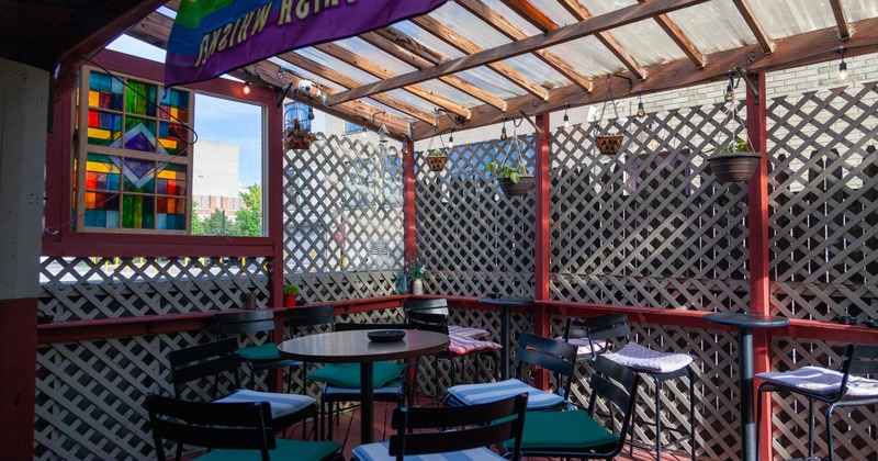 Exterior seating area