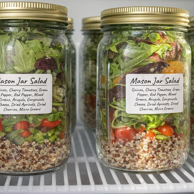 menu item 12 of 46, Jar Salad