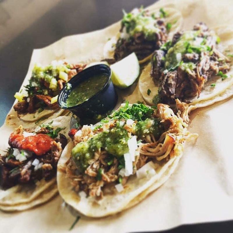 Street Tacos with Chicken // Beef // Carnitas // Chorizo // Al Pastor - photo