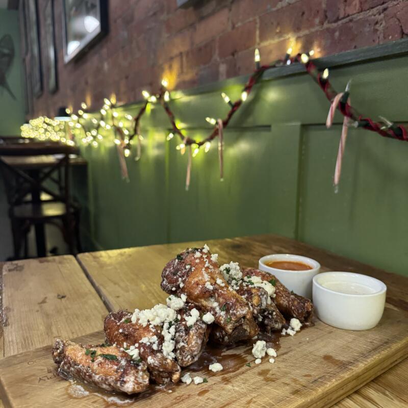 menu item 2 of 9, Black & Blue Wings (GF)