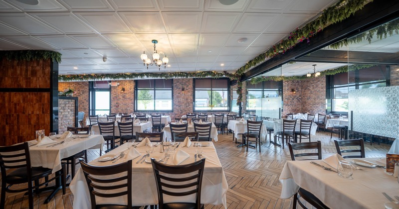 Interior, dining area