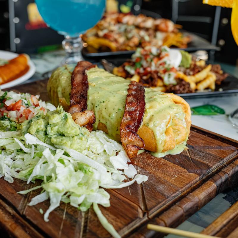 menu item 11 of 18, Monster Chimichanga
