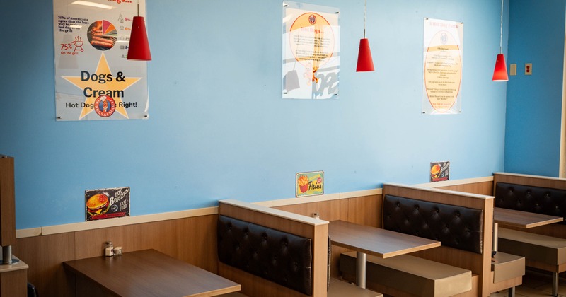Interior seating area