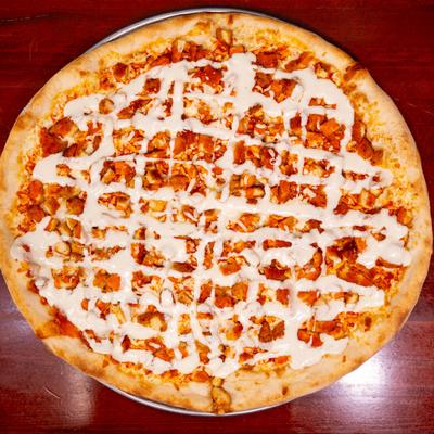 Buffalo Chicken Pizza.