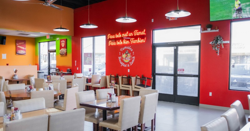 Interior, main dining area