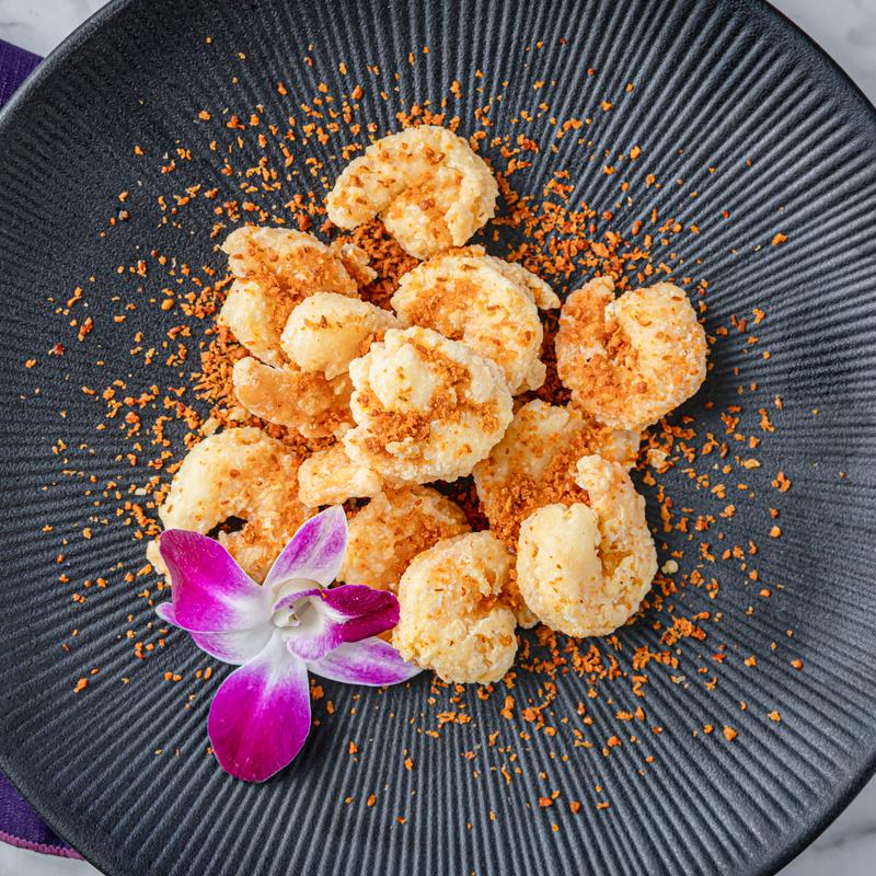 W4. Fried Chili Garlic Prawns photo