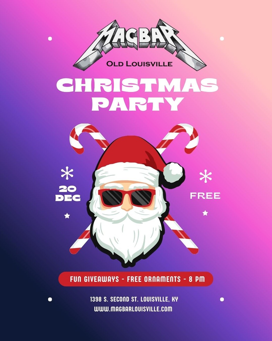 Annual Mag Bar Christmas Party event photo