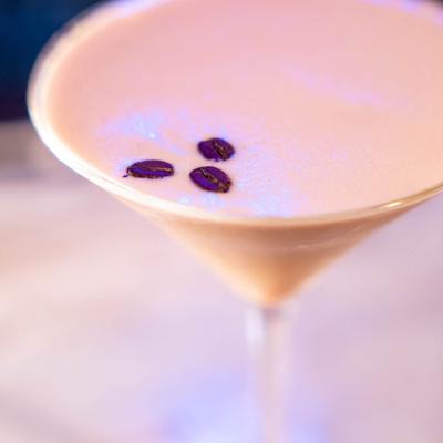 Espresso Martini, close up.