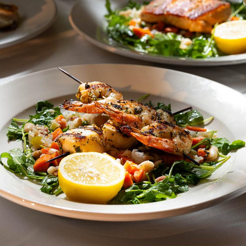 Grilled Shrimp and Scallops photo