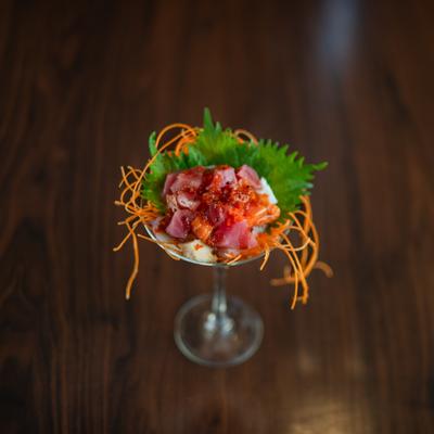 Spicy Seafood Cocktail.