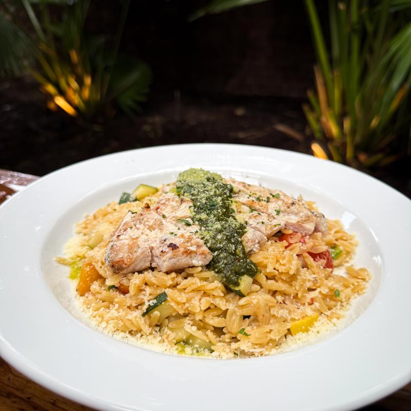 **NEW** Pesto Lemon Orzo photo