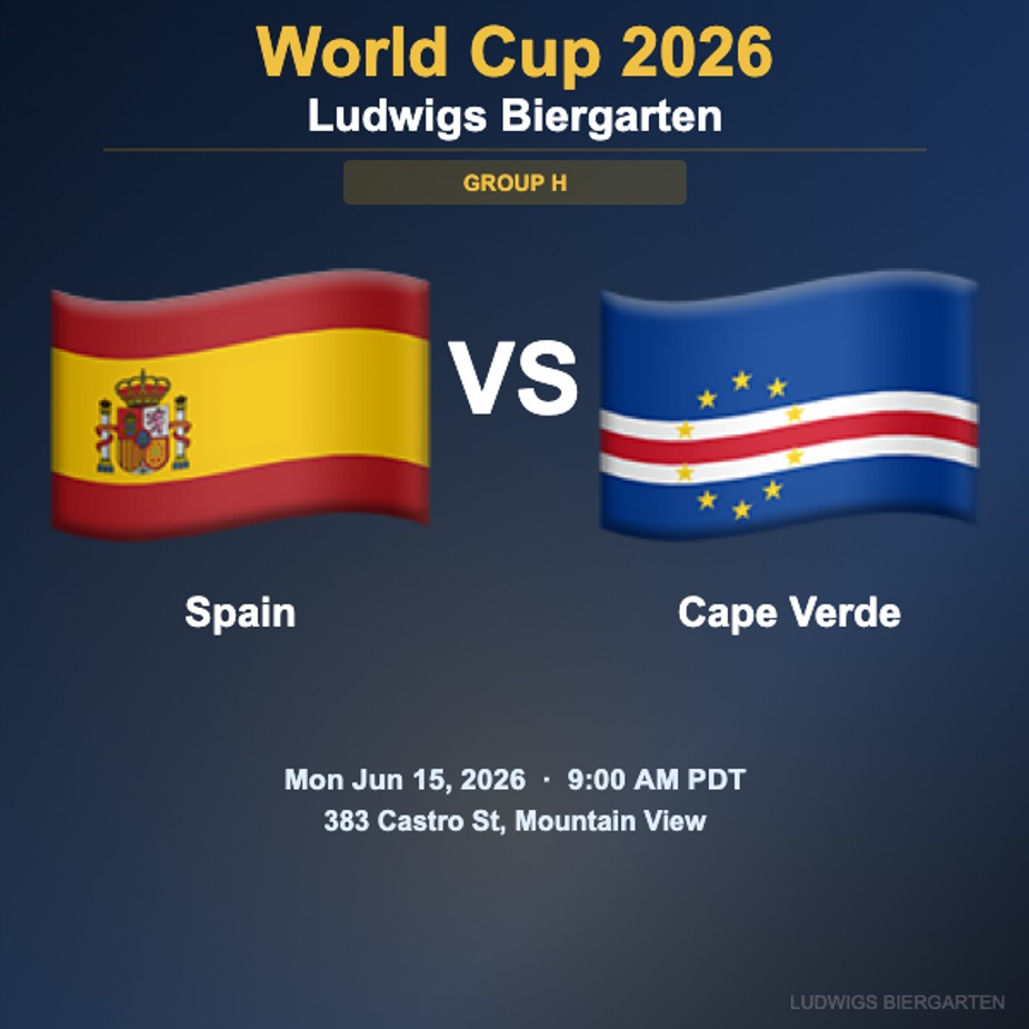 World Cup 2026: Spain vs Cape Verde | Group H event photo