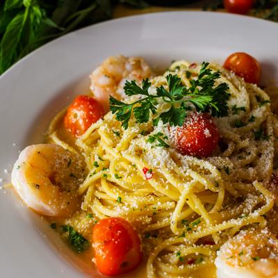 Classic Shrimp Scampi photo