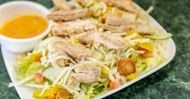 Grilled chicken salad