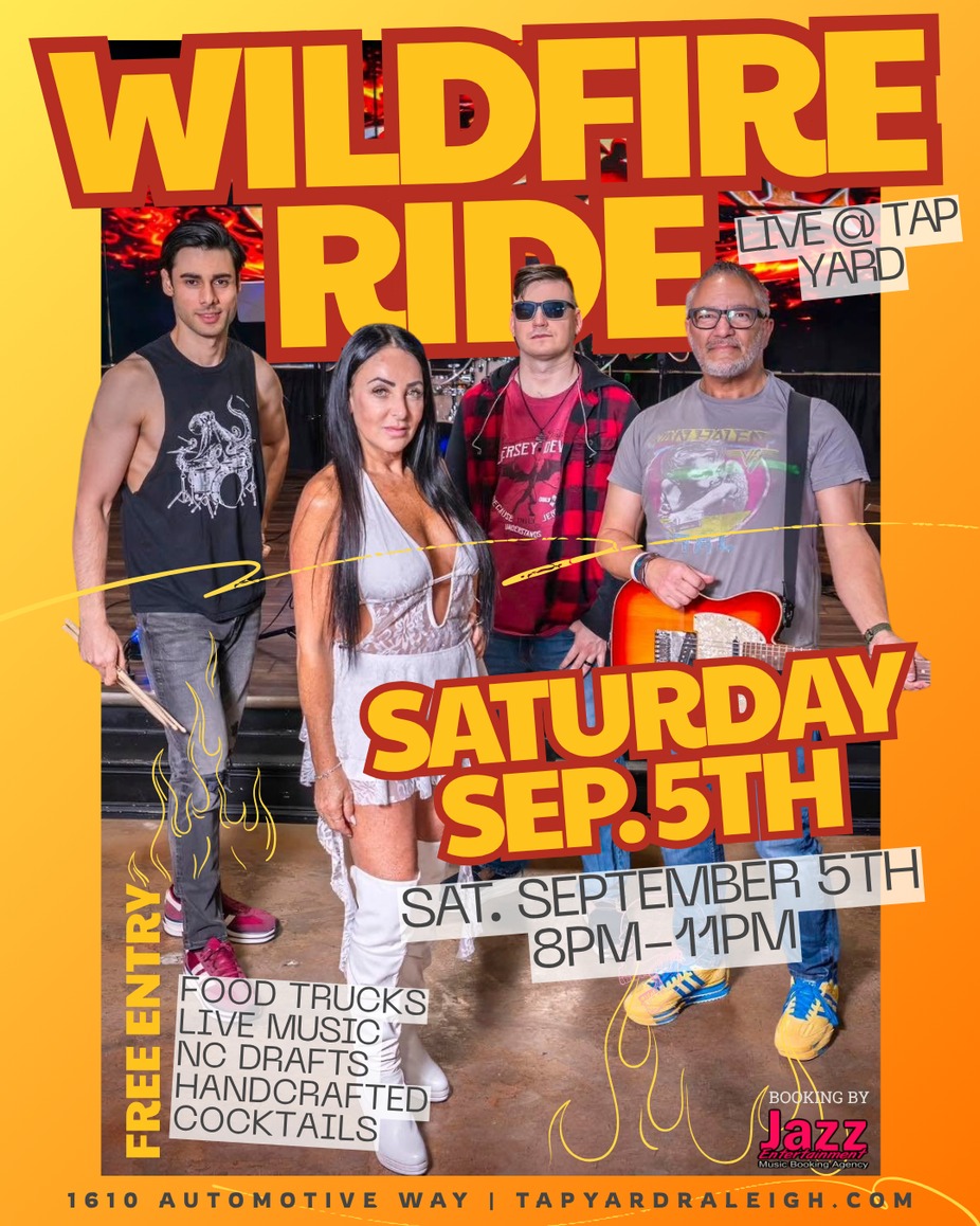 Wildfire Ride LIVE @ Tap Yard event photo