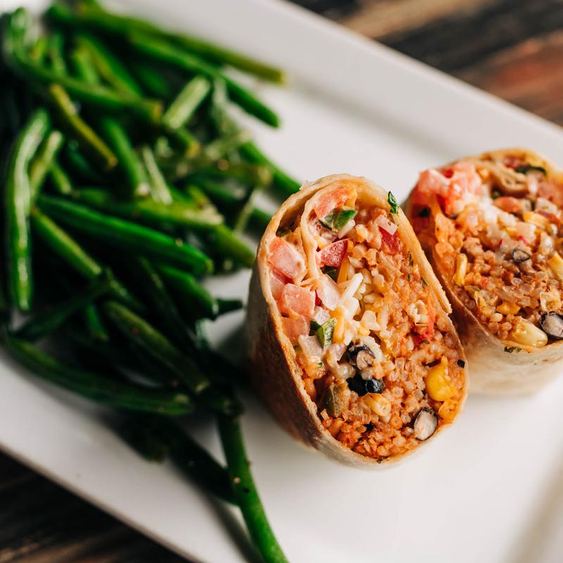 Southwest Burrito Wrap (V) photo