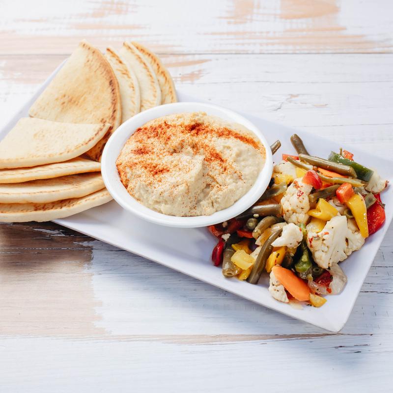 Veggies and Hummus photo