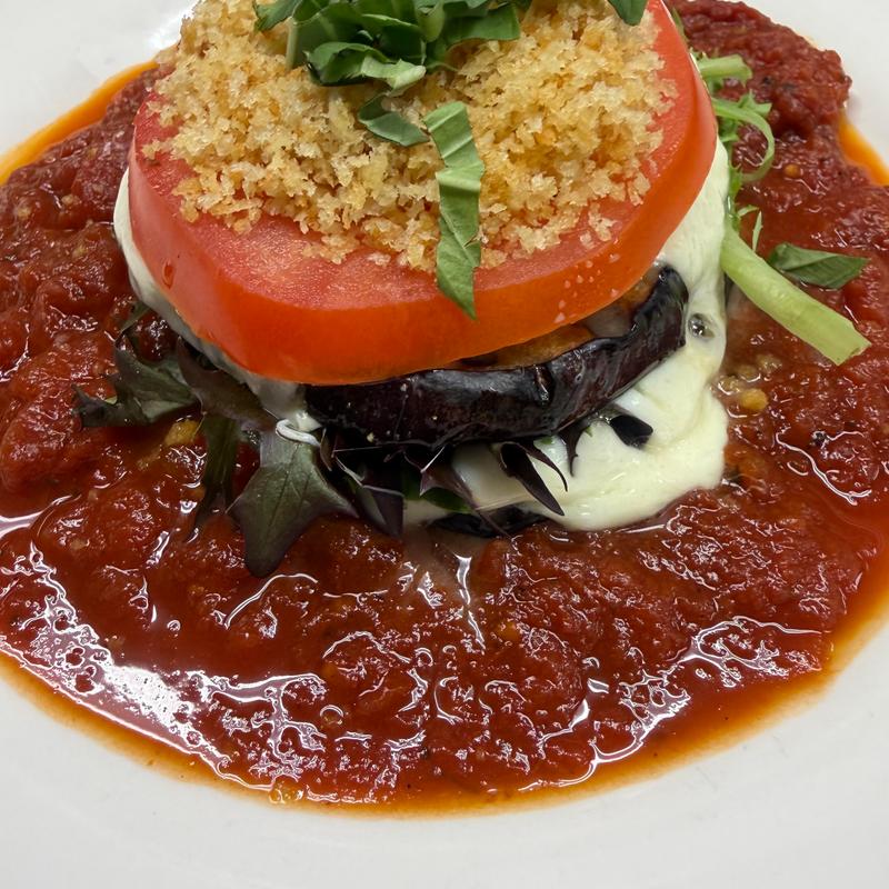Caprese Eggplant Stack photo