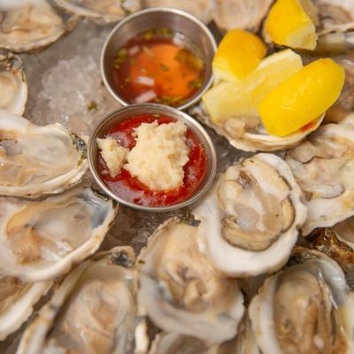 Raw House Oysters of The Day.
