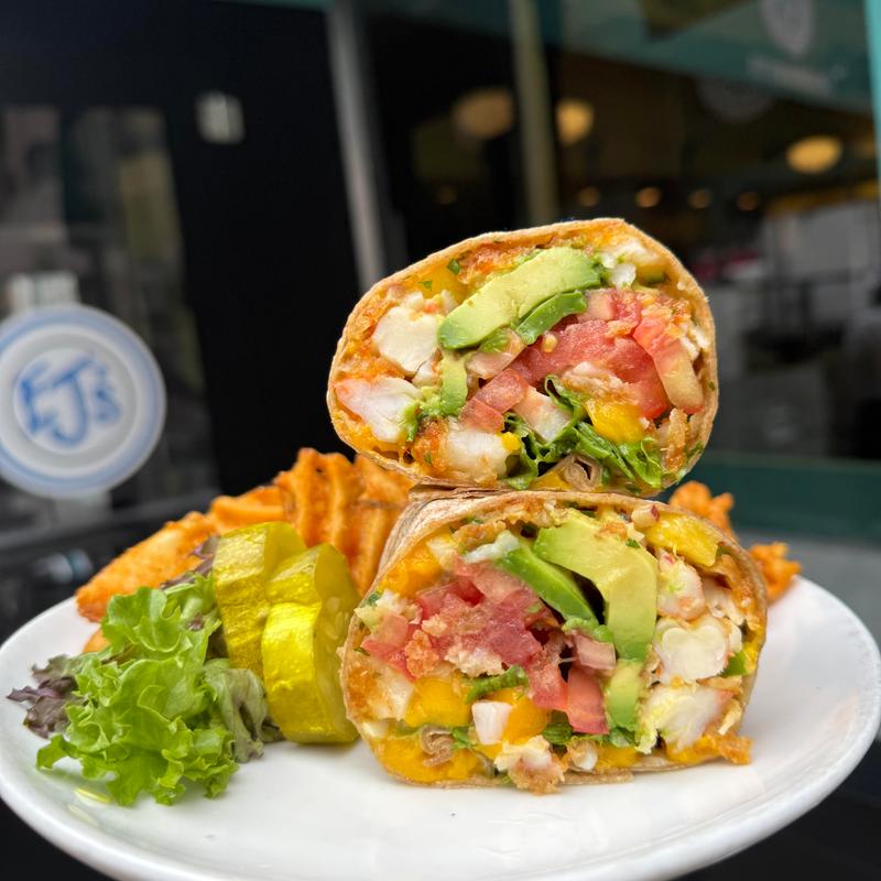 menu item 31 of 31, Tropical Coconut Shrimp Wrap*