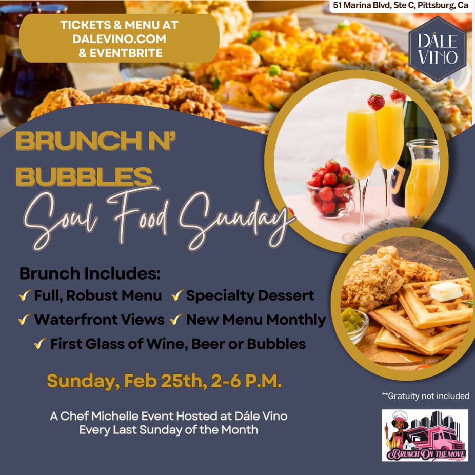 Brunch and Bubbles Sunday Soul Food event photo