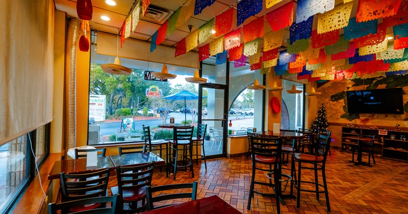 Interior, main seating area