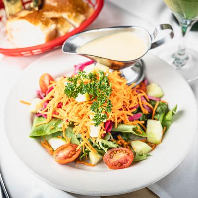 Mixed Salad with Dijon Vinaigrette.