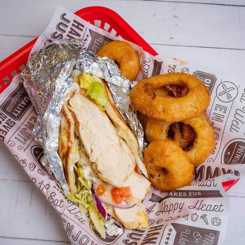 menu item 23 of 31, 63-Chicken Gyro Pita