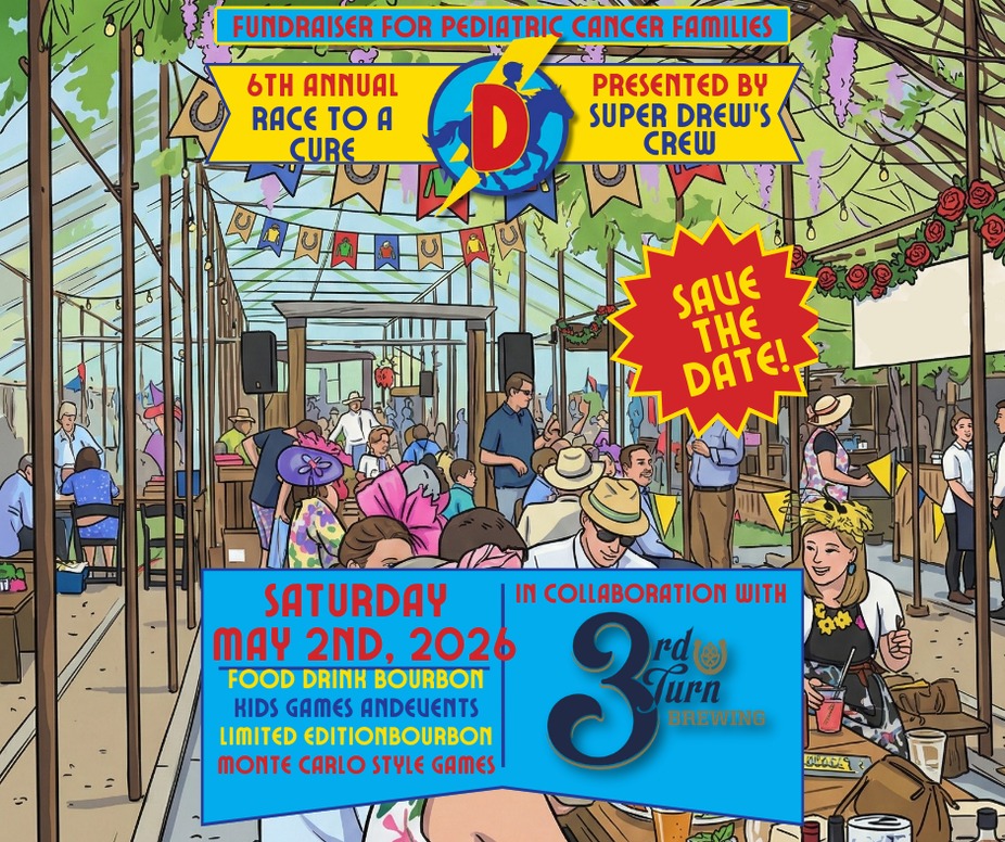 Super Drew's Crew Presents the 6th Annual Race to a Cure Derby Fundraiser in collaboration with 3rd Turn Oldham Gardens event photo