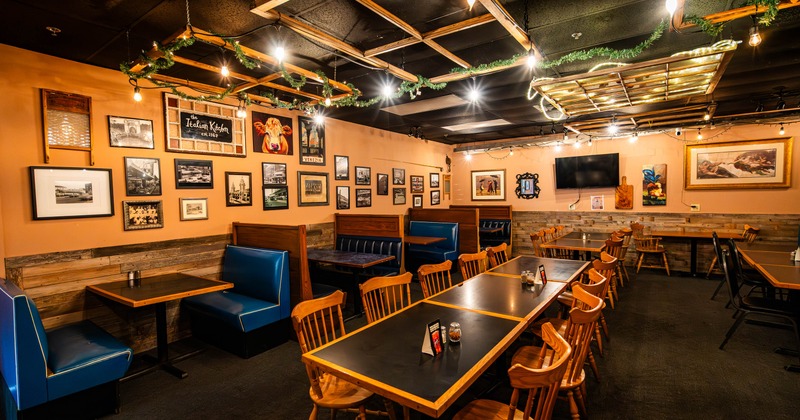 Interior seating area
