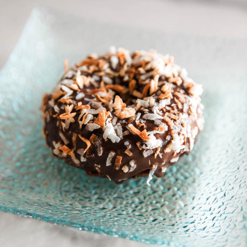 Chocolate Cake Coconut Flake photo