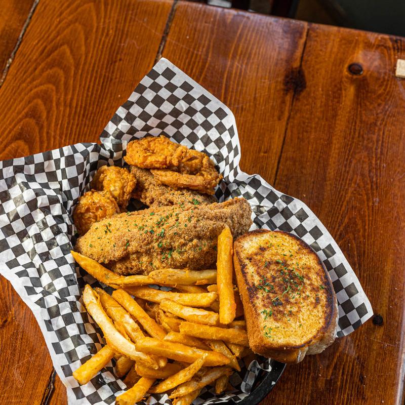 Fried Catfish & Shrimp Basket photo