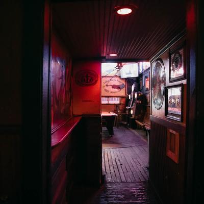 Hallway leading to arcade area